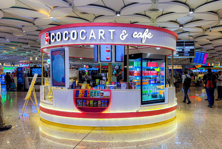 Kiosk format style 4