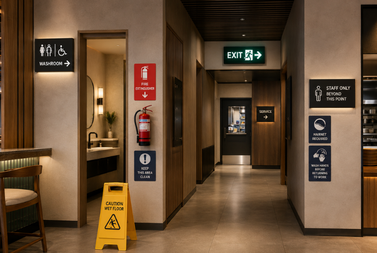 Signage style 2